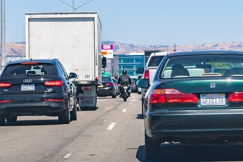 Is Lane Splitting Legal in California? image