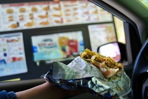 How Common Are Car Accidents Due to Eating While Driving? image